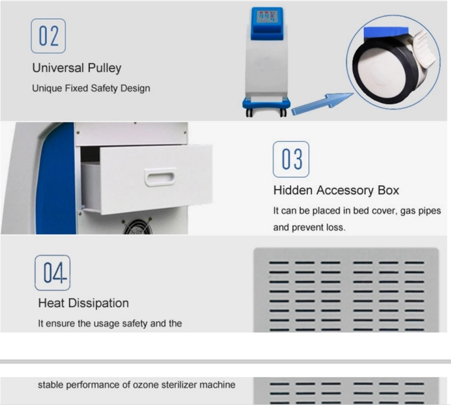 Bed Unit and Mattress Ozone Air Sterilizer and Disinfection Machine