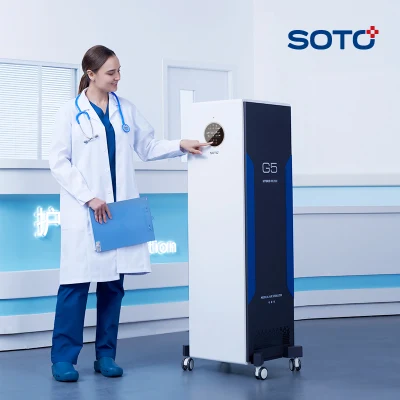 Soto-G5 Large Area Industrial Air Cleaner Commercial Photocatalyst Filter Plasma Air Purifier with High Cadr for Hospital and School