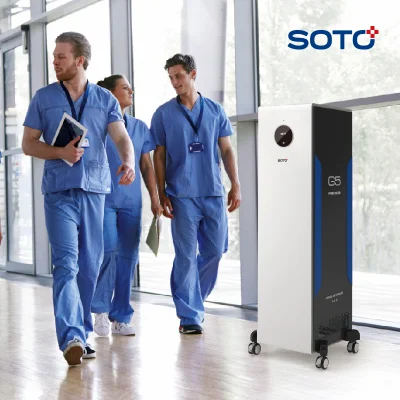 Soto-G5 UV Purification Technology Lager Volume Plasma HEPA Carbon UVC Air Purifier with High Quality